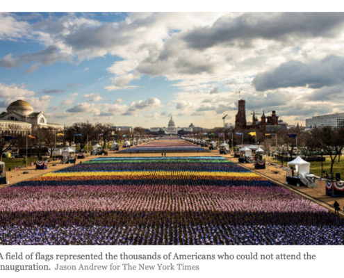 The National Mall Inauguration Day 2021